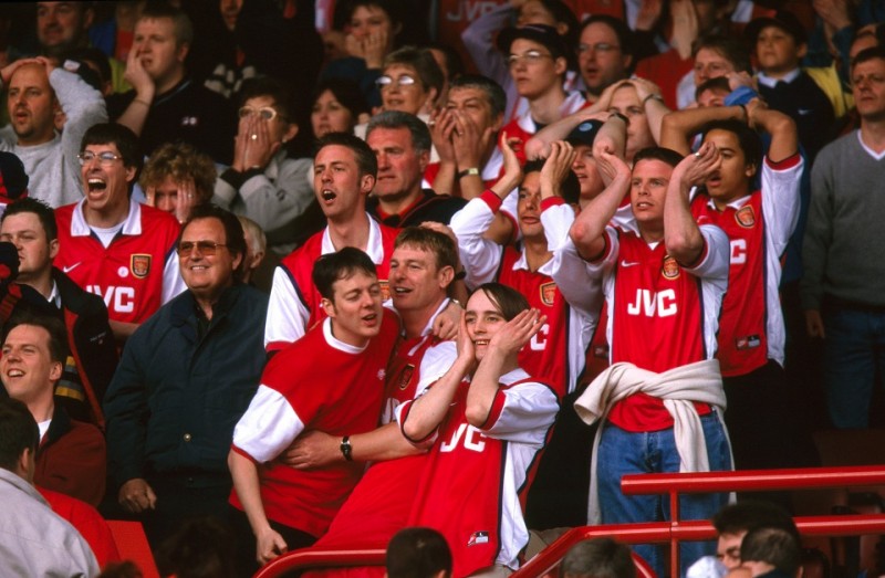 Arsenal szurkolók (arsenal szurkolók,)