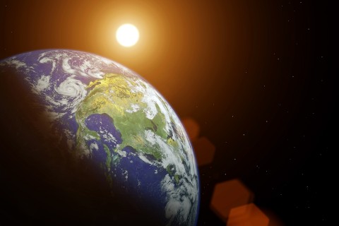 Föld bolygó (Föld bolygó, űr, bolgyó)