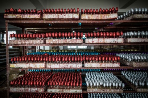 Kínai karácsonygyár (karácsony, kína, )