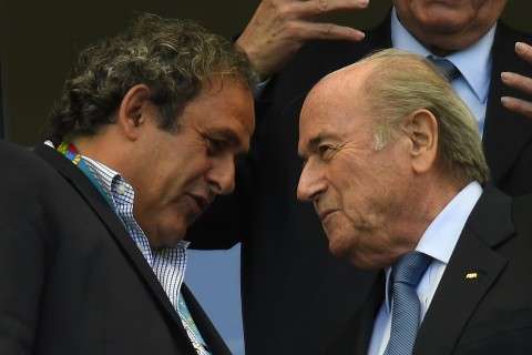Michel Platini (michel platini, sepp blatter, )