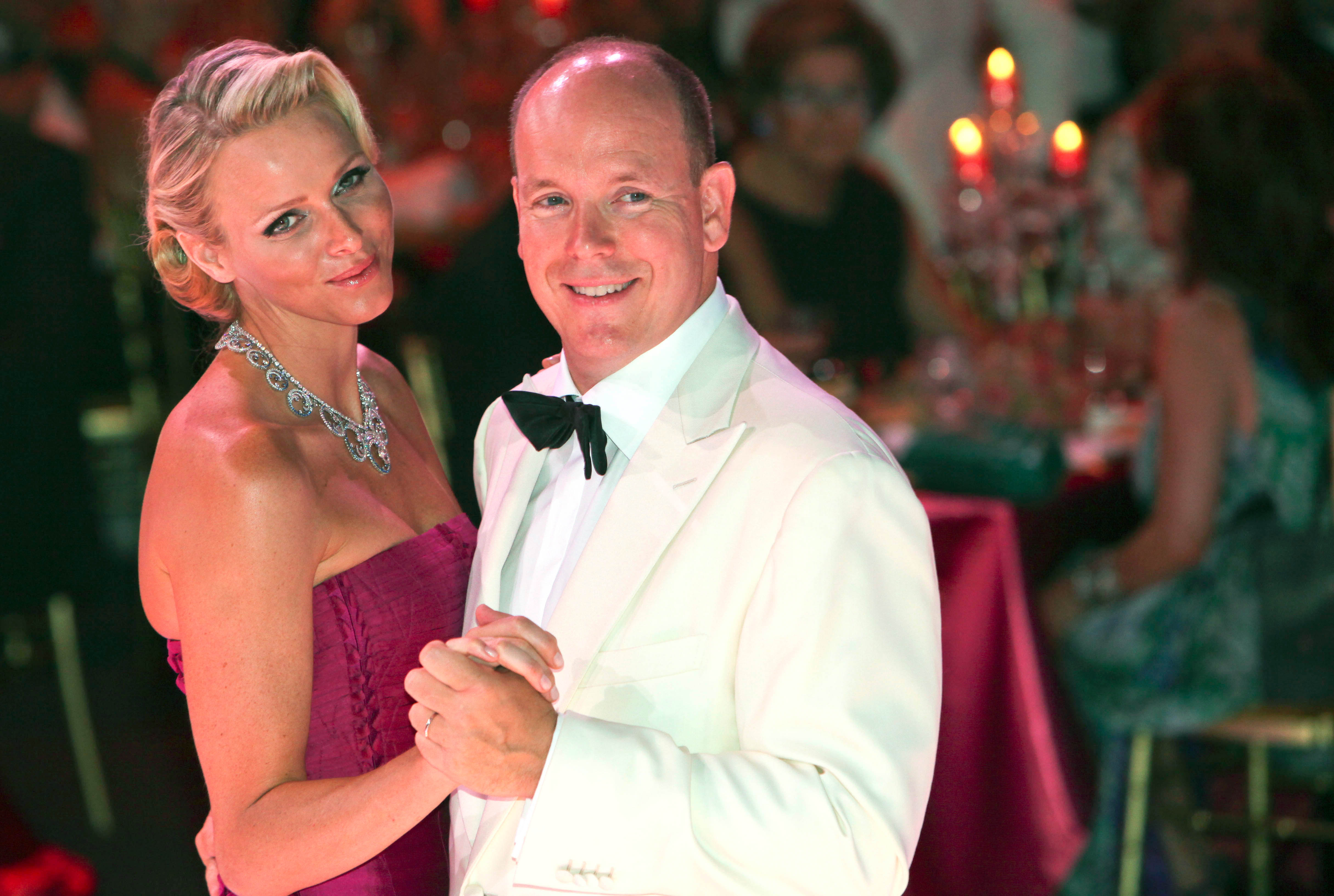 Monacói hercegi pár (albert herceg, monacói herceg, charlene hercegnő)