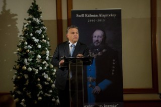 Orbán a Széll Kálmán Alapítványnál (orbán viktor, )
