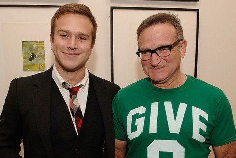 Zak Williams és Robin Williams (robin williams, )