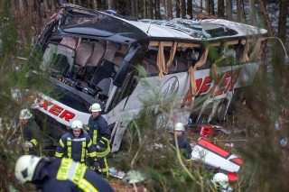 buszbaleset németországban (buszbaleset)