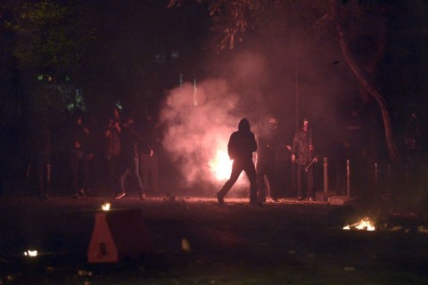 görög tüntetés (görög tüntetés)