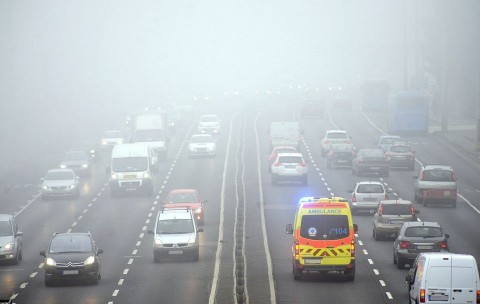 kod-budapest(960x640).jpg (köd, budapest, autópálya,)