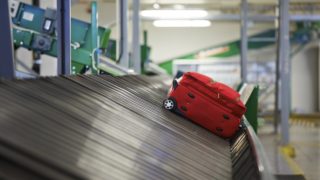 poggyász (repülőtér, poggyász, bőrönd, )