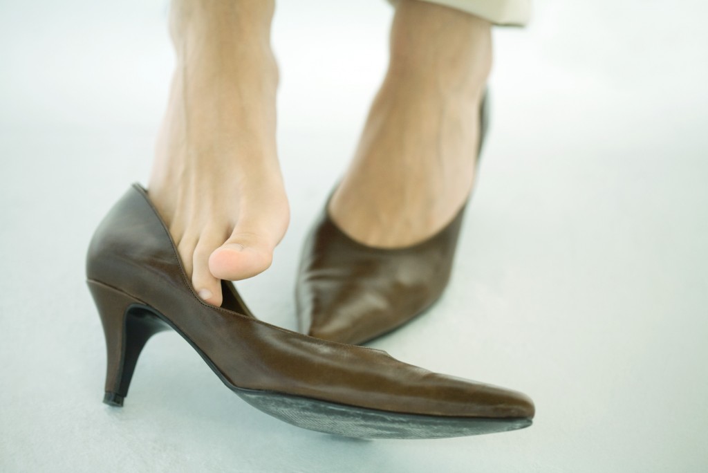 Láb (láb, lábfej, cipő, női cipő, )