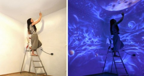 fabian bogi 1 (falfestmény, fluoreszkál,)