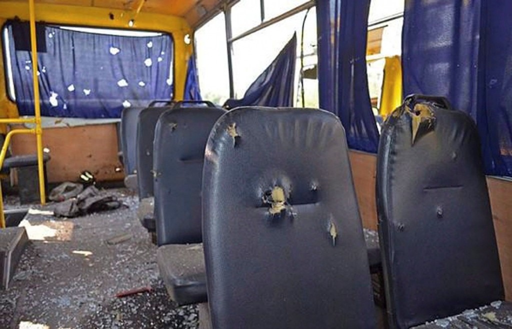 meglőtt ukrán busz (meglőtt busz, ukrajna, )