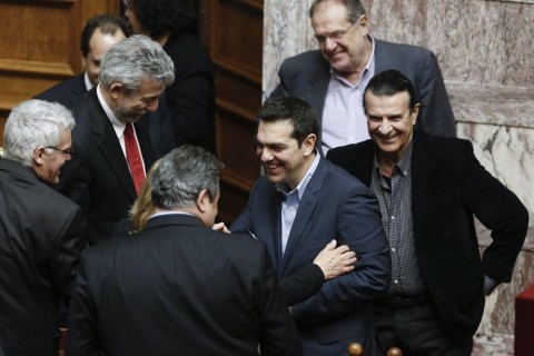 Bizalmi szavazás után Görögországban - Ciprász (alekszisz ciprasz, görögország, )