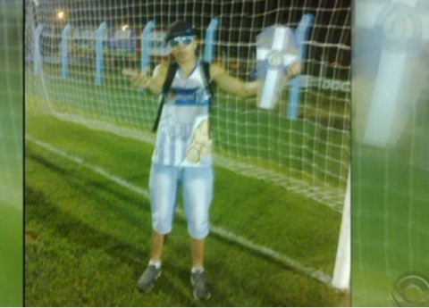 Brazil szurkoló (brazil szurkoló, Maicon Douglas de Lima)