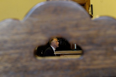 Hernádi Zsolt a tárgyaláson (hernádi zsolt, )