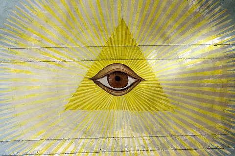 Isten (Isten ábrázolás, Isten szeme, szentháromság, mindent látó szem)