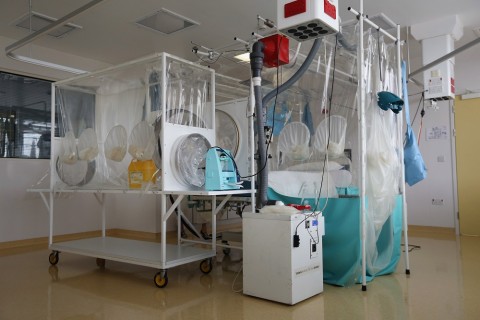 Royal Free Ebola (ebola, kórház, london, )