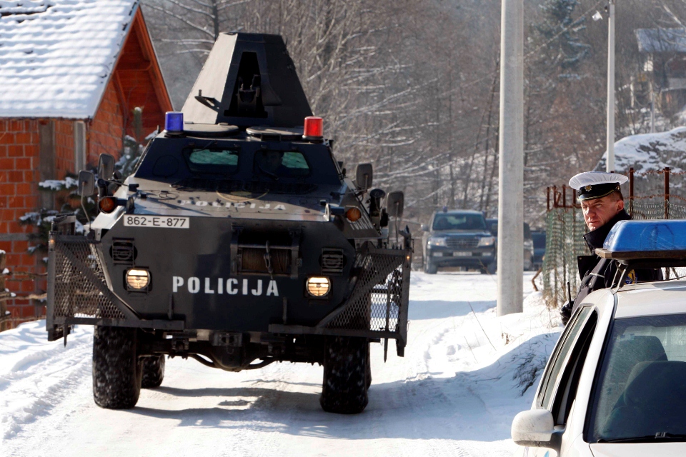 boszniai rendőrségi akció (bosznia, rendőrség)