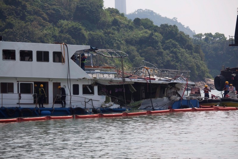 hajószerencsétlenség hongkongban (hongkong, hajószerencsétlenség)