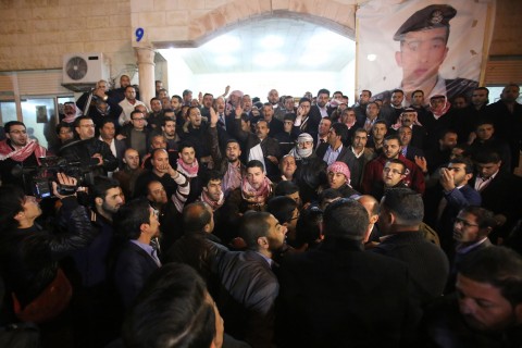 jordániai gyász (jordániai pilóta, gyász)