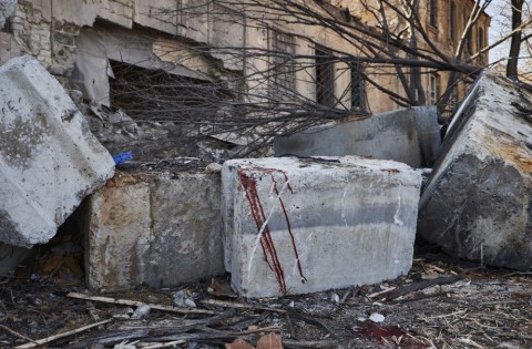 ukrán harcok (ukrajna, donyeck, )