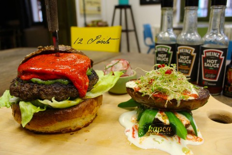 12 pont (hamburger, )