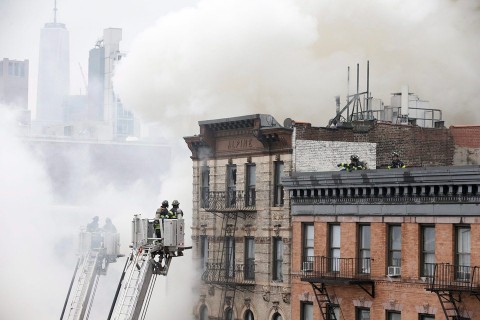 Gázrobbanás Manhattanben (gázrobbanás)