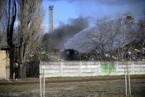 Hulladékhegy lángolt Budapesten (Hulladékhegy lángolt Budapesten)