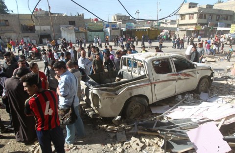 Merénylet Bagdadban (irak, bagdad, )