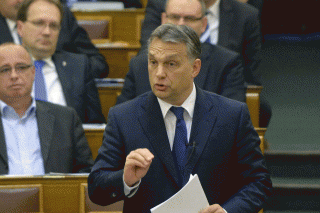 Orbán Viktor a parlamentben (orbán)