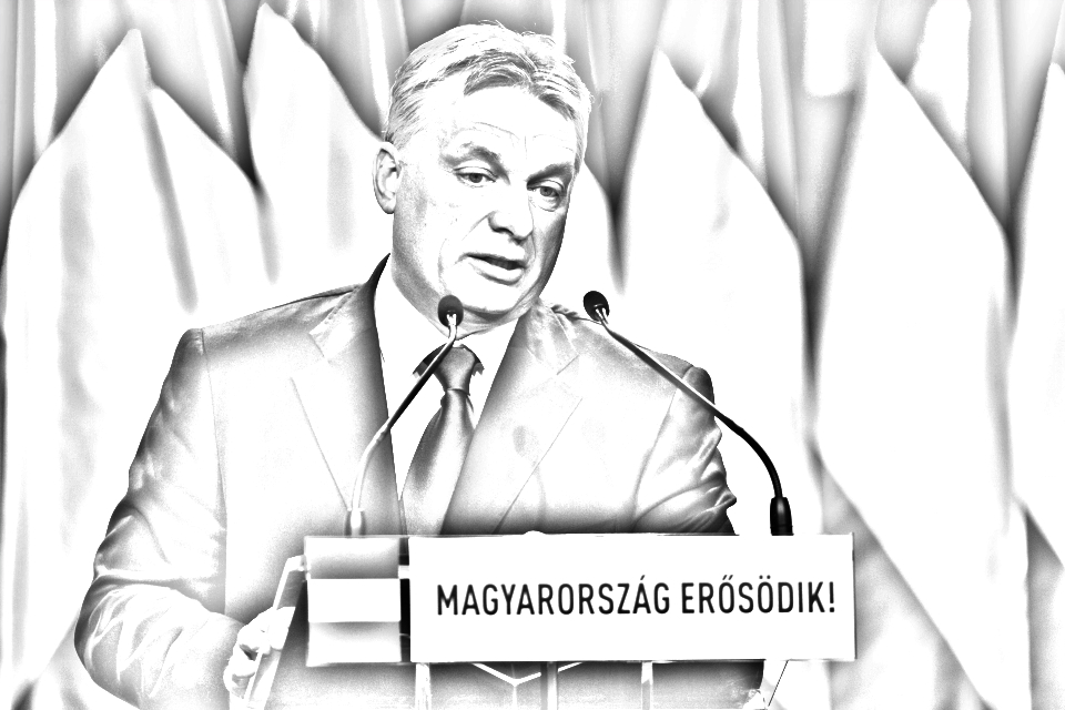 Orbán sketch 1 (orbán viktor)