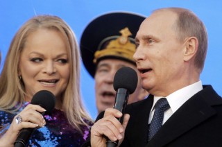 Putyin énekel (putyin, oroszország, )