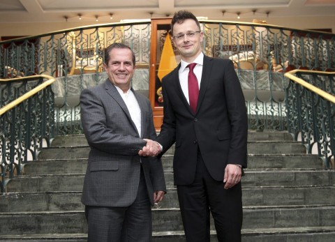 Szijjártó Péter Ecuadorban (szijjártó péter)