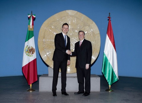 Szijjártó Péter Mexikóban (szijjártó péter, mexikó, )