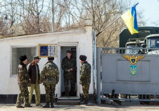 ukrán katonák (ukrán katonák, krím, )