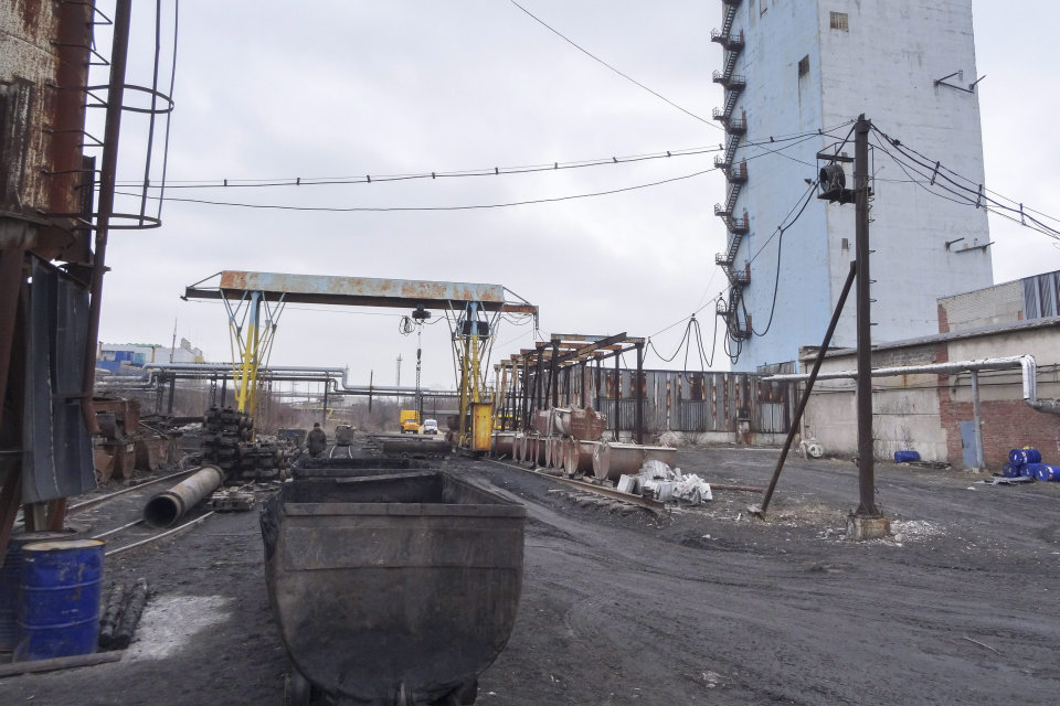 zaszjagykói szénbánya (bánya, ukrajna)