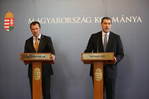 Lázár János, Giró-Szász András sajtótájékoztató (Lázár János, Giró-Szász András sajtótájékoztató)