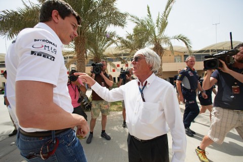 Toto Wolff, Bernie Ecclestone (toto wolff, bernie ecclestone, )