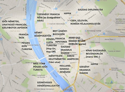 Turistatérkép (Array)