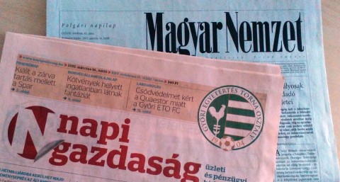 magyar nemzet, napi gazdaság (Array)