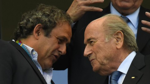 michel platini, sepp blatter (Array)