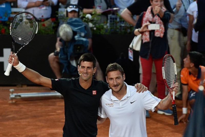 novak djokovic, francesco totti (Array)