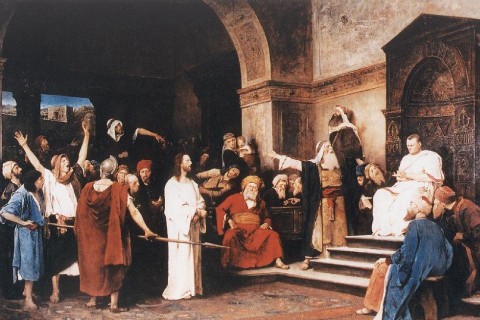 Krisztus Pilátus előtt (Array)