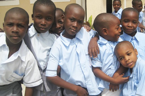 afrikai gyerekek (Array)