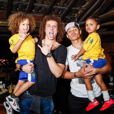 david luiz, thiago silva (Array)