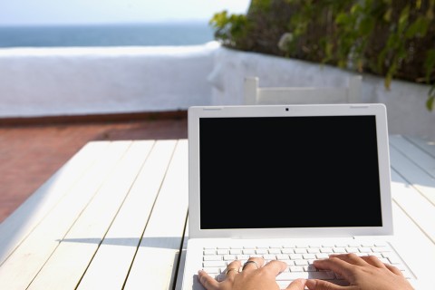 laptop, strand (Array)