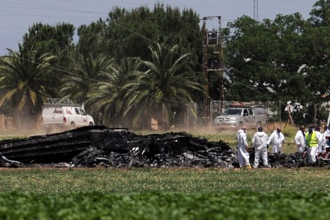 spanyol repülőgépbaleset (Array)