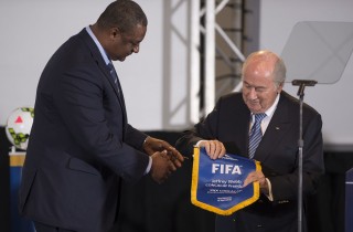 Jeffrey Webb, Sepp Blatter (Array)