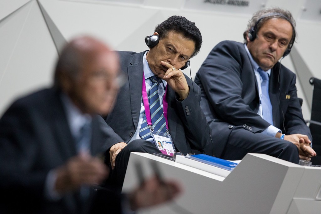 Joseph Blatter, Michel Platini (Array)