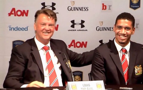 Louis van Gaal, Chris Smalling (Array)