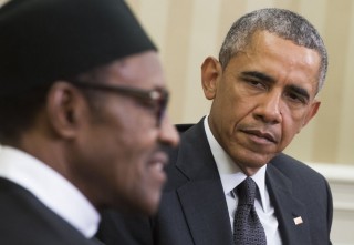Obama és Buhari (Array)