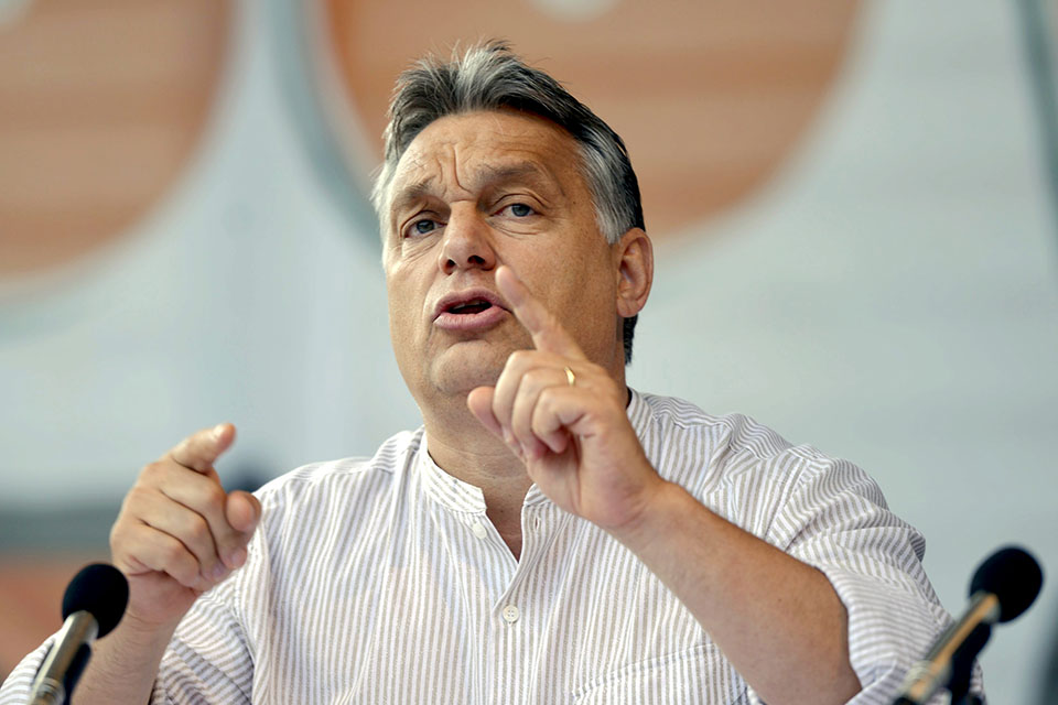 Orbán Viktor, Tusványos, beszéd (Array)